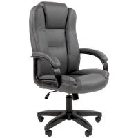 Офисное кресло Chairman 600 LT (экокожа серая)