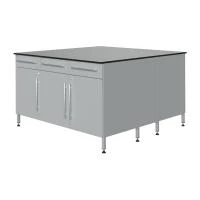 Стол островной на двух опорных тумбах 1500 ОТЯLg